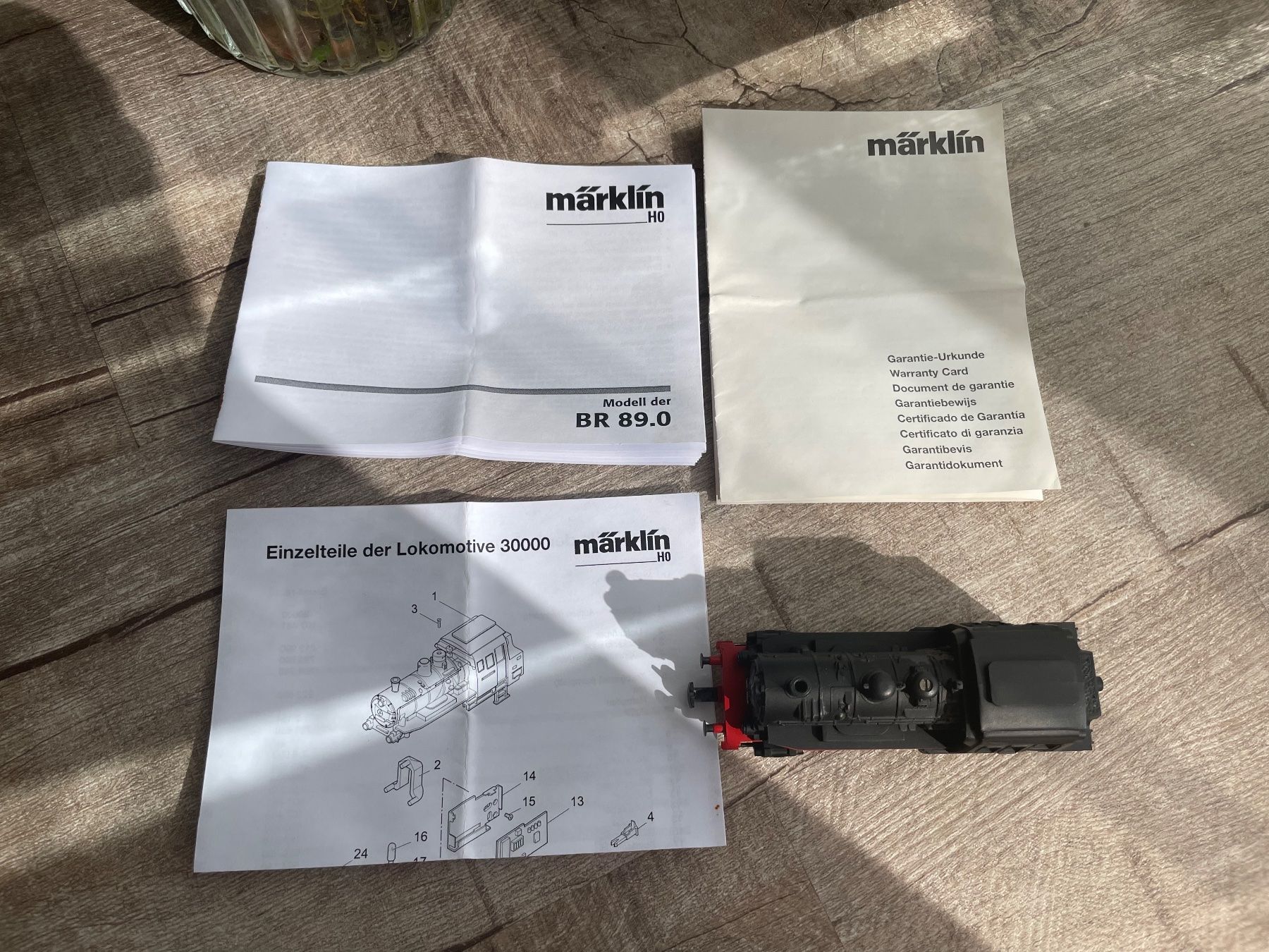Märklin Modelleisenbahnen: Märklin 30000 Dampflokomotive BR 89 mit Decoder – Gebraucht aus Port von hgn1 4