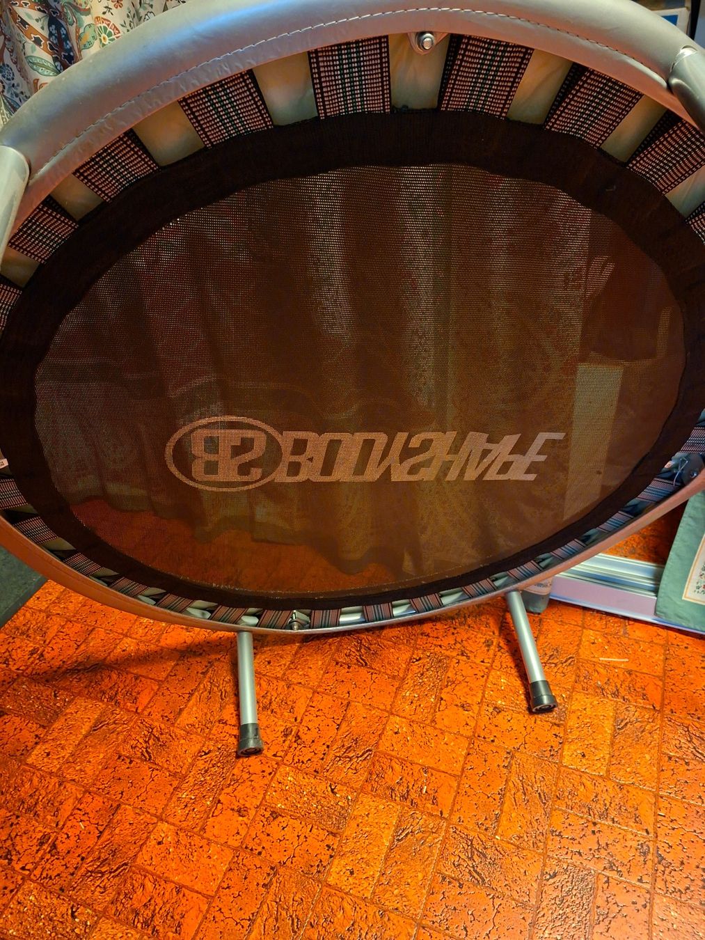 Bodyshape Trampolini: Fitness Trampolin Bodyshape silber – Usato da Weiningen ZH venduto da Annakatharina 1