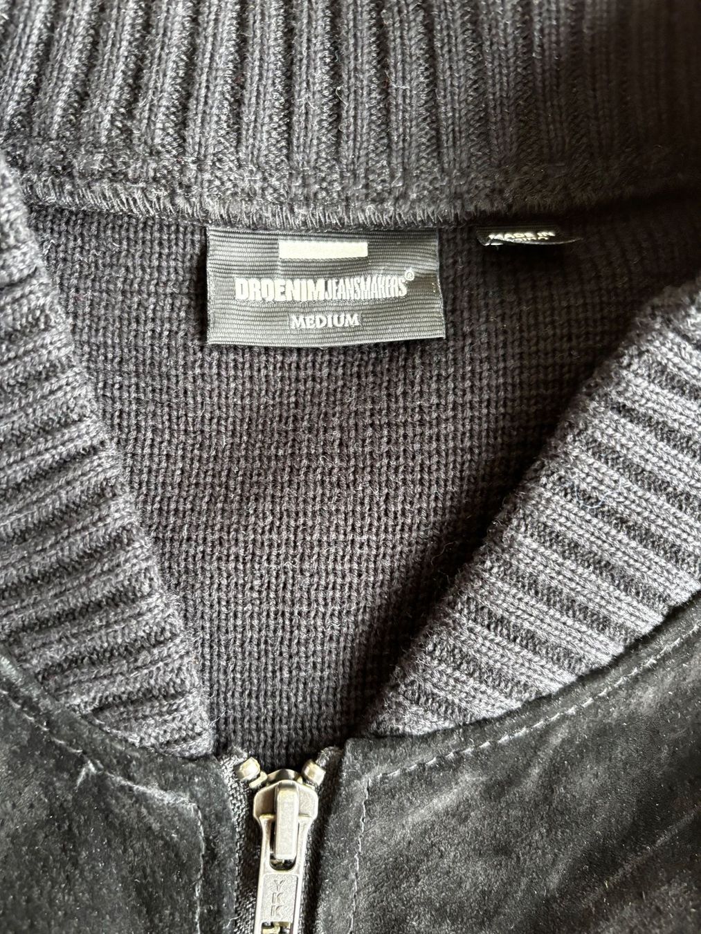 Giacche: DrDenim Jeansmakers: Wildlederjacke Gr. M schwarz – Usato da Zürich venduto da CallMeAppetite 1