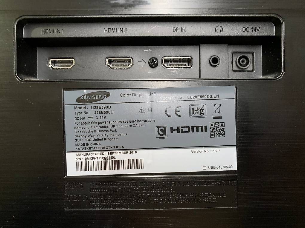 Monitor: Monitor Samsung U28E590D – Usato da Meikirch venduto da meineangebote 1