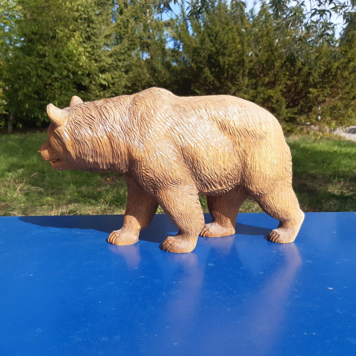 Figuren: Holzbär handgeschnitzt – Gebraucht aus Hallau von defolant 3