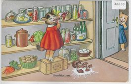Katzen-Familie - Naschkatzen