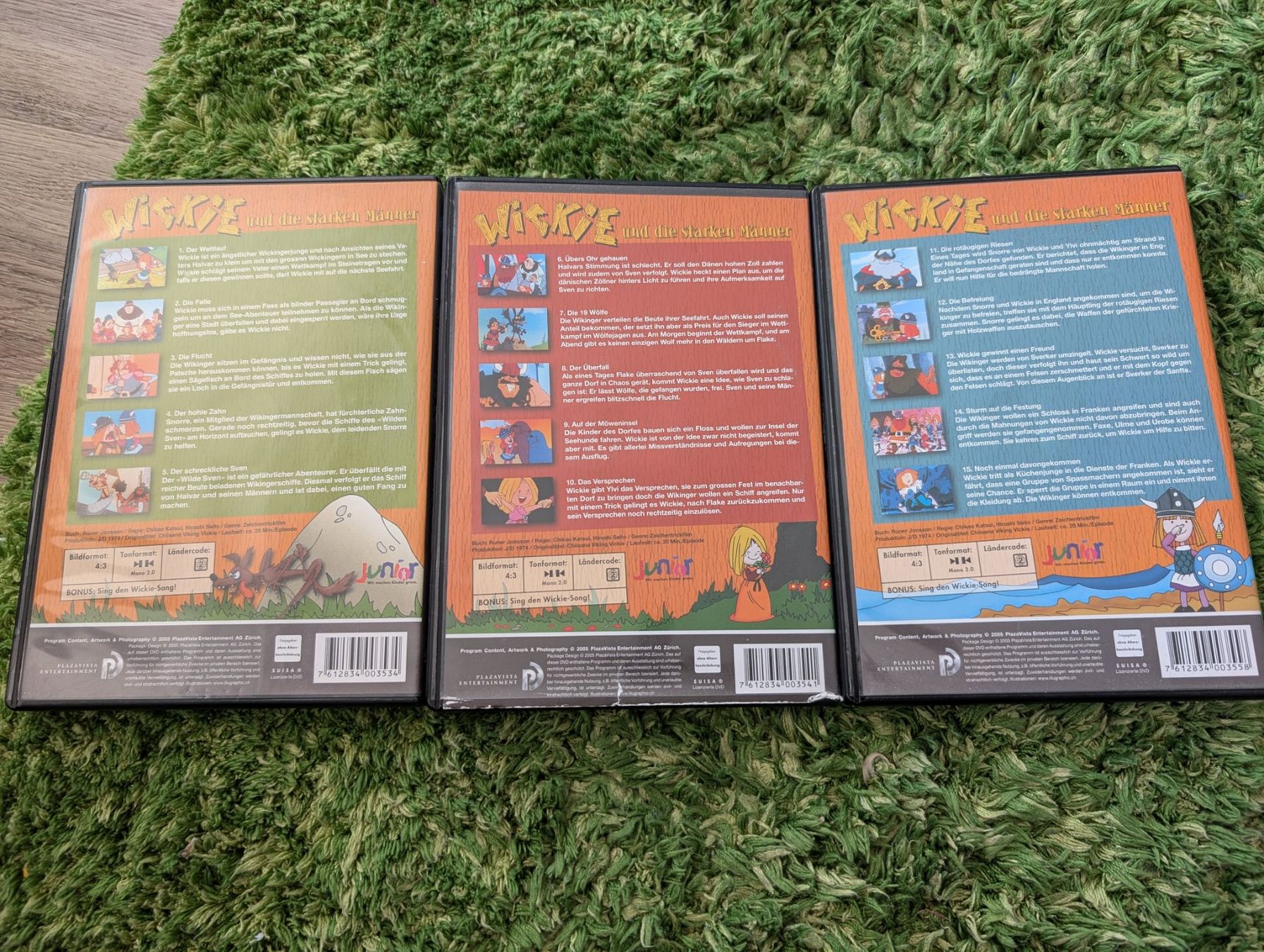 Alle DVDs: Wickie und die starken Männer – Gebraucht aus Hauenstein von pixi22 1