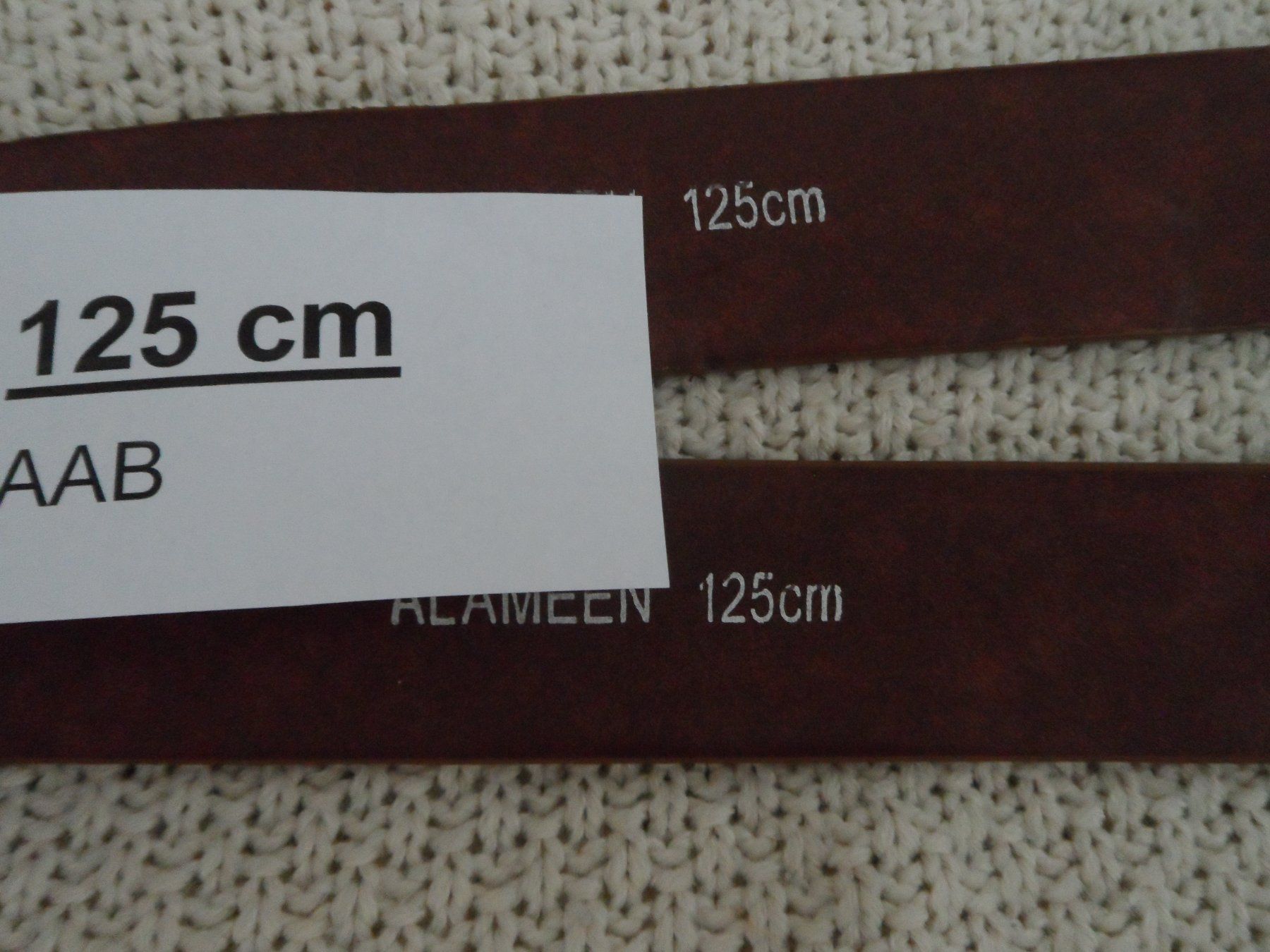 Cinture: Herren Gürtel 125cm Neu ,2 Stück – Nuovo e nell'imballaggio originale da Riehen venduto da tamola67 1