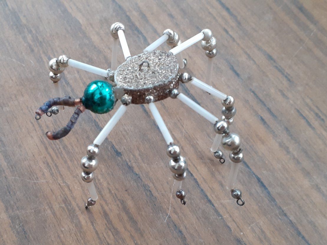 Alle Dekorationen: Weihnachtsschmuck Gablonz antik Spinne – Gebraucht aus Mörschwil von antiksalon 2