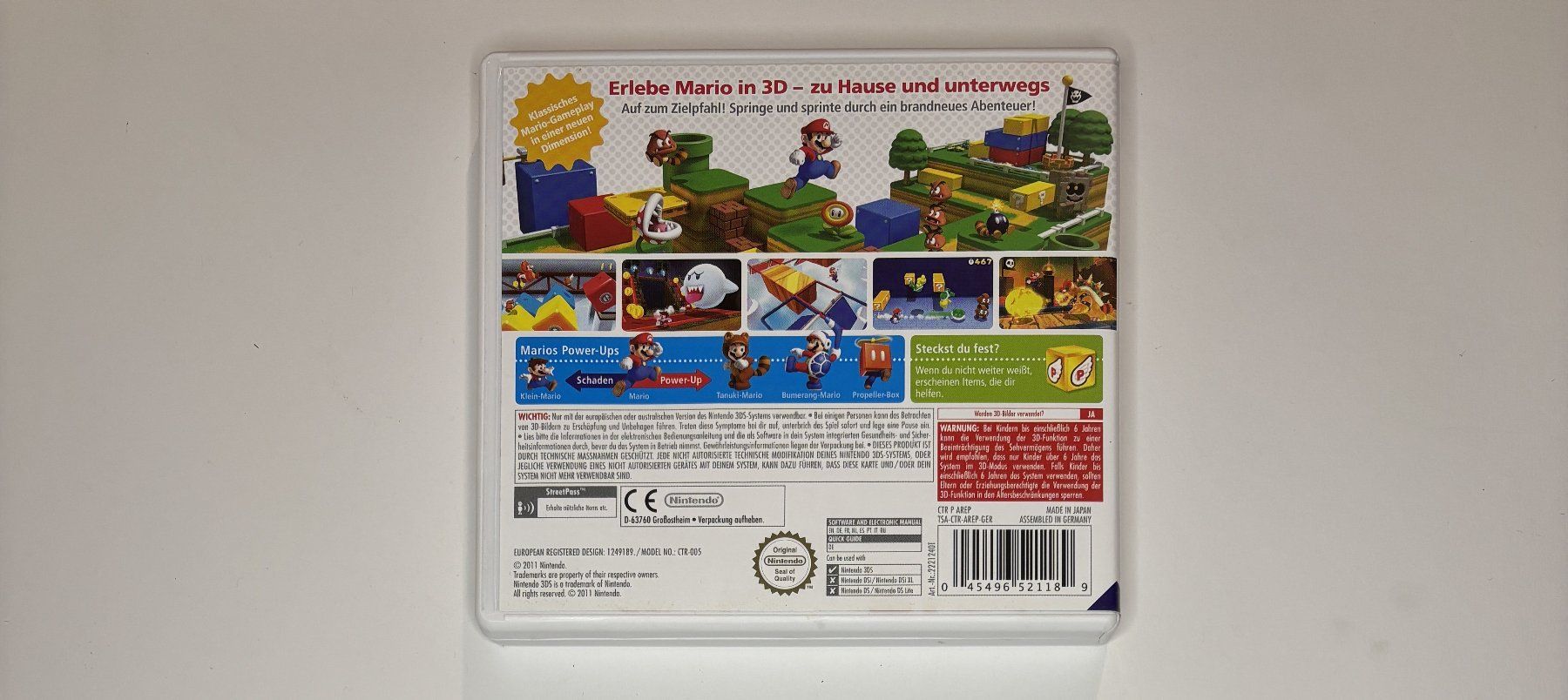 Nintendo Giochi: 3DS - Super Mario 3D Land – Usato da Allschwil venduto da Bullach 2