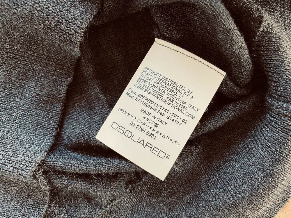 Laine: 100% AUTHENTIC DSQUARED PULLOVER SWEATER – D'occasion à Basel par trend_shop_schweiz 2