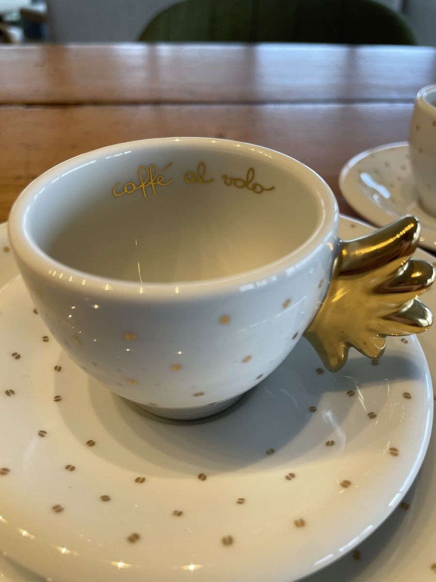 Set di piatti: Kaffeeservice mit Golddekor 2er Set – Nuovo (secondo la descrizione) da Wolfhausen venduto da CHRZOL 1