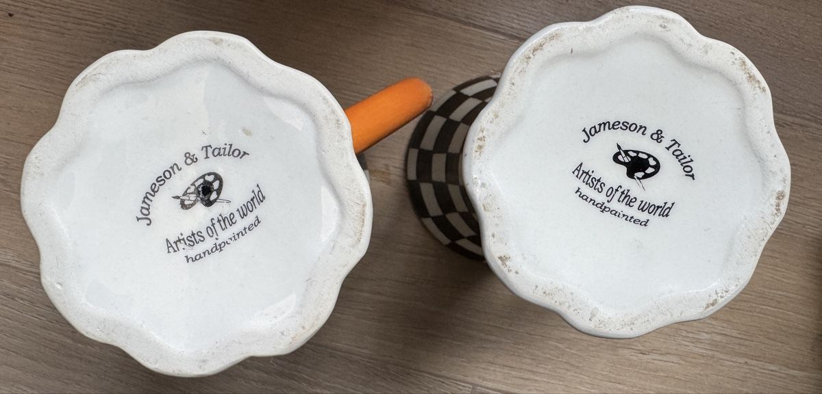 Tazze: Kaffeebecher Teebecher Jameson & Tailor 2 x Kaffeetasse – Usato da Rothrist venduto da Luckywinner 5