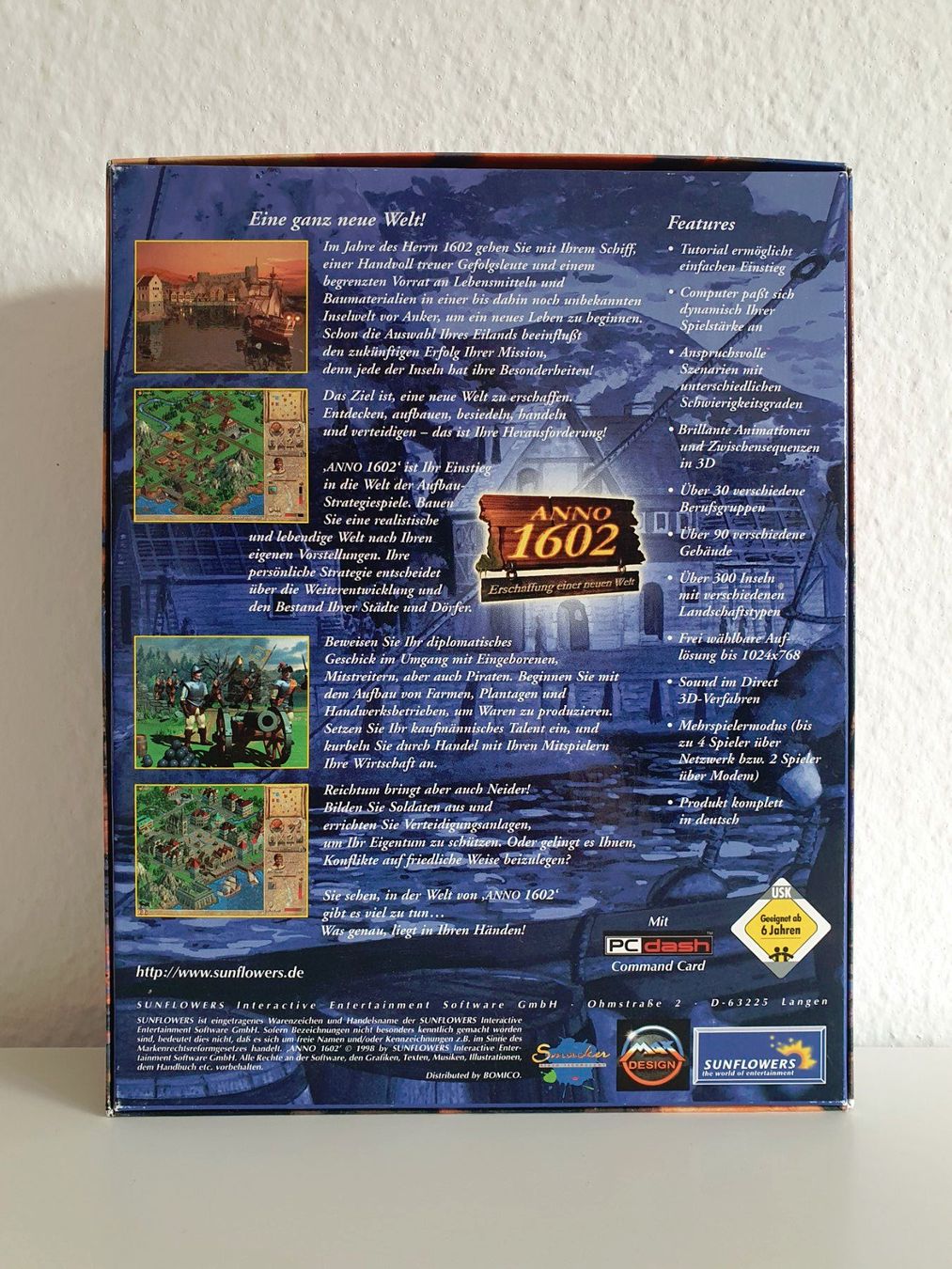Spiele: PC Game Anno 1602 (1998) Big Box – Gebraucht aus Greifensee von perfectioN88 2