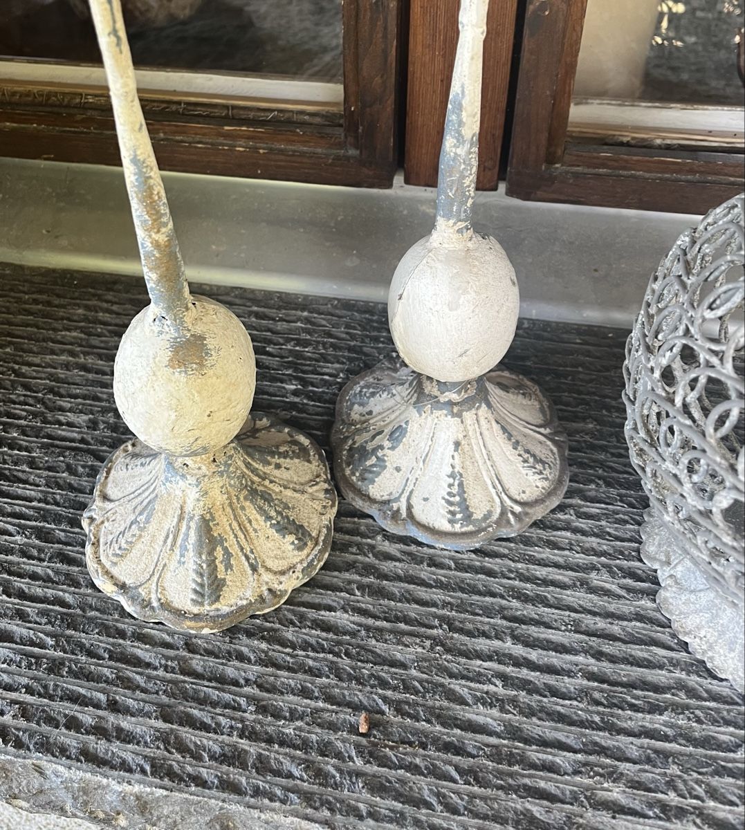 Kerzenständer: 2 bougeoirs et lanterne shabby chic  – Gebraucht aus Ovronnaz von fra_n8h8 3