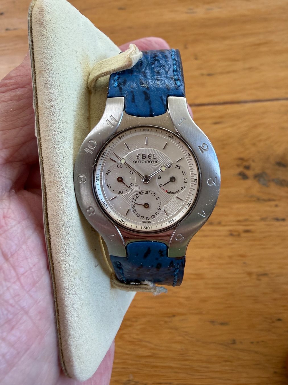 Ebel Uhren: Ebel Lichine original, vintage, selten & original Erstzband – Gebraucht aus Madetswil von Steppenwolf. 1