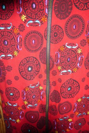 Hippi Jacke Kleid Gr M Made in INDIA