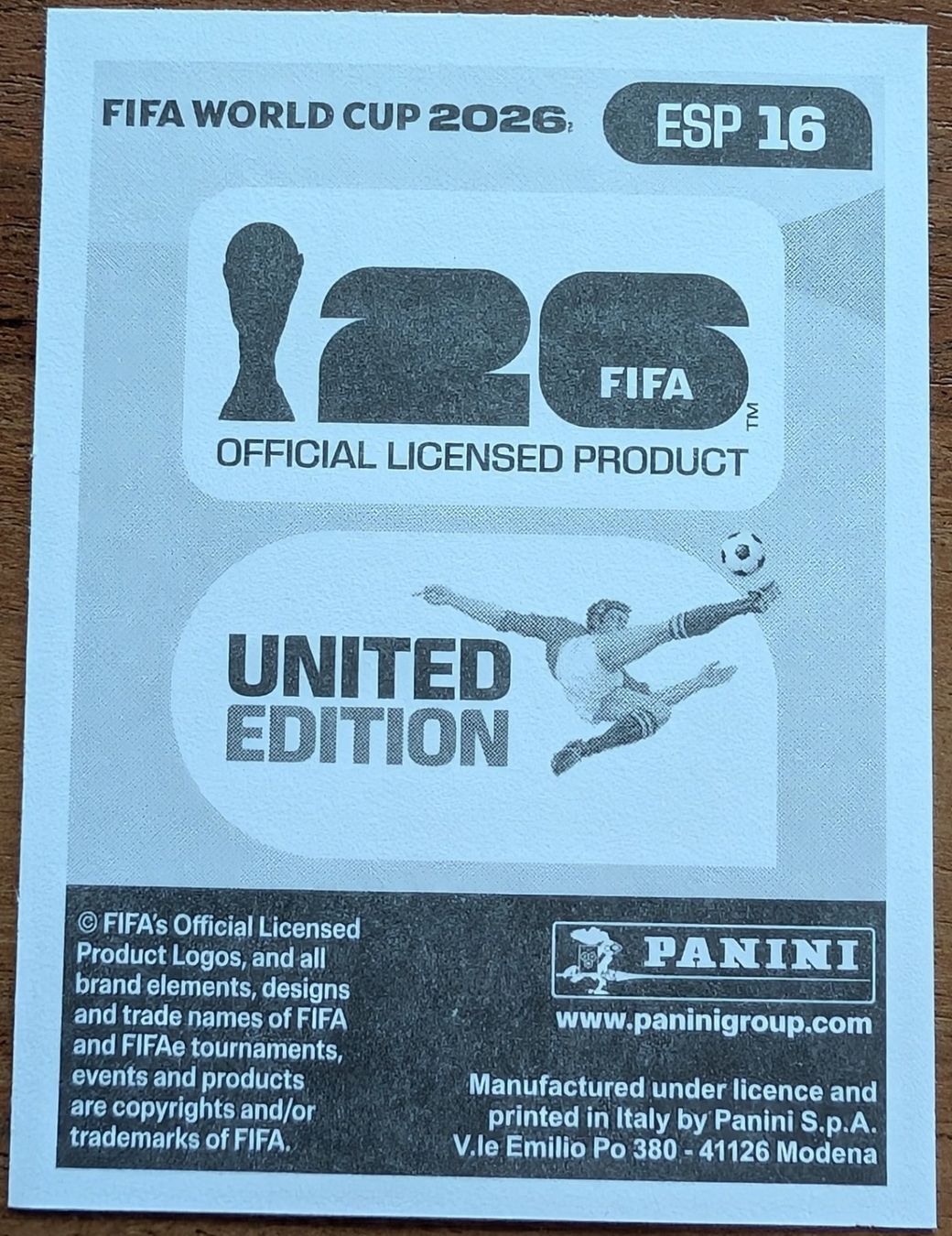 Panini Cartes à collectionner: wm 2026 panini bild dani olmo esp 16 – Neuf (Voir description) à Zürich par Milk-and-Chicken 1