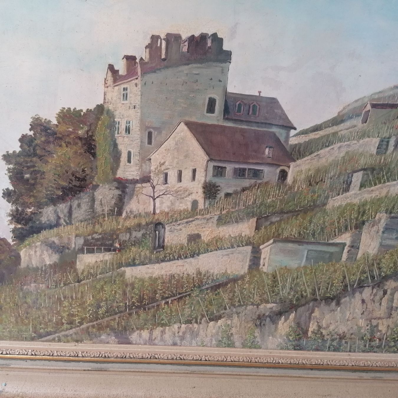Dipinti: WALTER BANZIGER  Olio su masonite.) – Usato da Mendrisio venduto da Accamuta 2