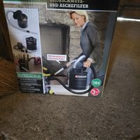 Kamin-Staubsauger Parkside Aschefilter, 18 Liter, schwarz,