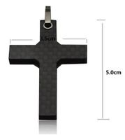 Edel: Full Carbon Kreuz mit Halsband