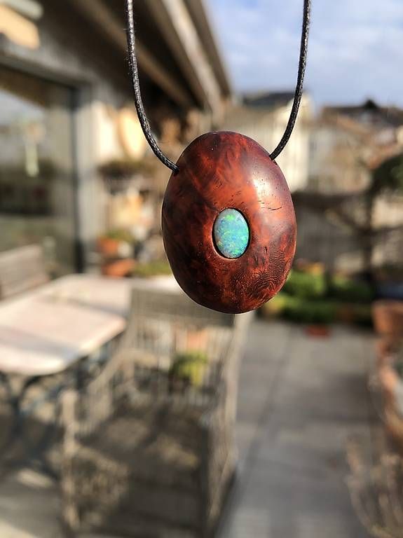 Minerali & Pietre curative: Goldfield Maserknolle mit Kristall Opal – Usato da Wigoltingen venduto da SANDROPAL 3