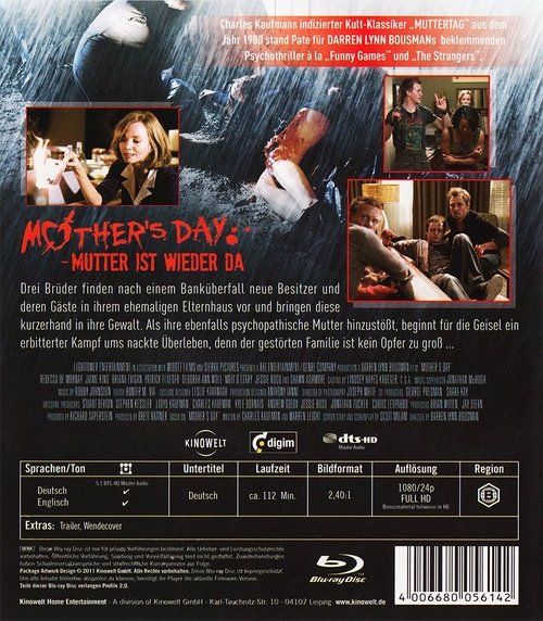 Tutti i DVDs: Mother's Day (Blu-ray) – Nuovo (secondo la descrizione) da Volketswil venduto da Fraese1 1