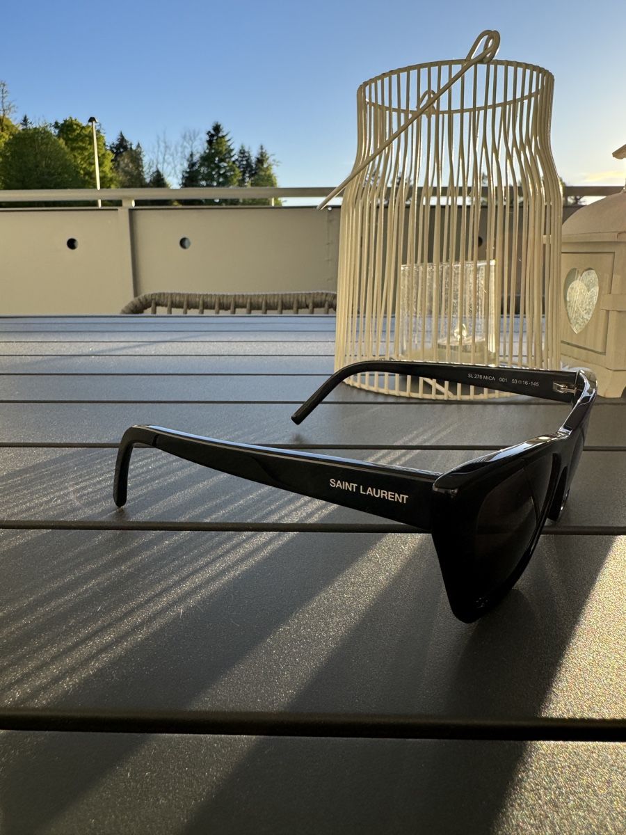 Saint Laurent Occhiali & Lenti: Saint Laurent Sonnenbrille, schwarz – Nuovo (secondo la descrizione) da Andwil SG venduto da DaFritzl 4