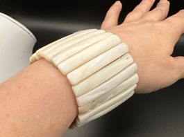 Armband aus Perlmutt, Vintage