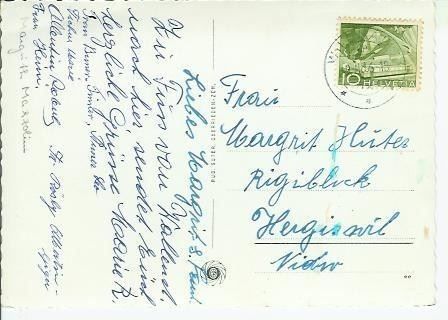Cartoline postali: Wildhaus SG Post Oldtimer Citroen 1956 – Usato da Ennetmoos venduto da Ambuman 1