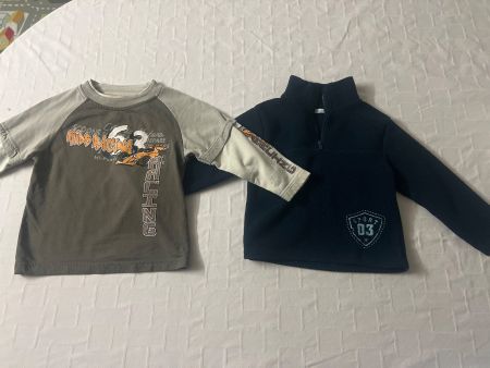 2er Set Kinder Pullover Gr. 104, Racing & Sport Design.