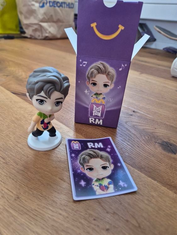 Mc Donald's Statuette: Figurine BTS - RM de Mac Do – Nuovo e nell'imballaggio originale da Biel/Bienne venduto da tatilene 2