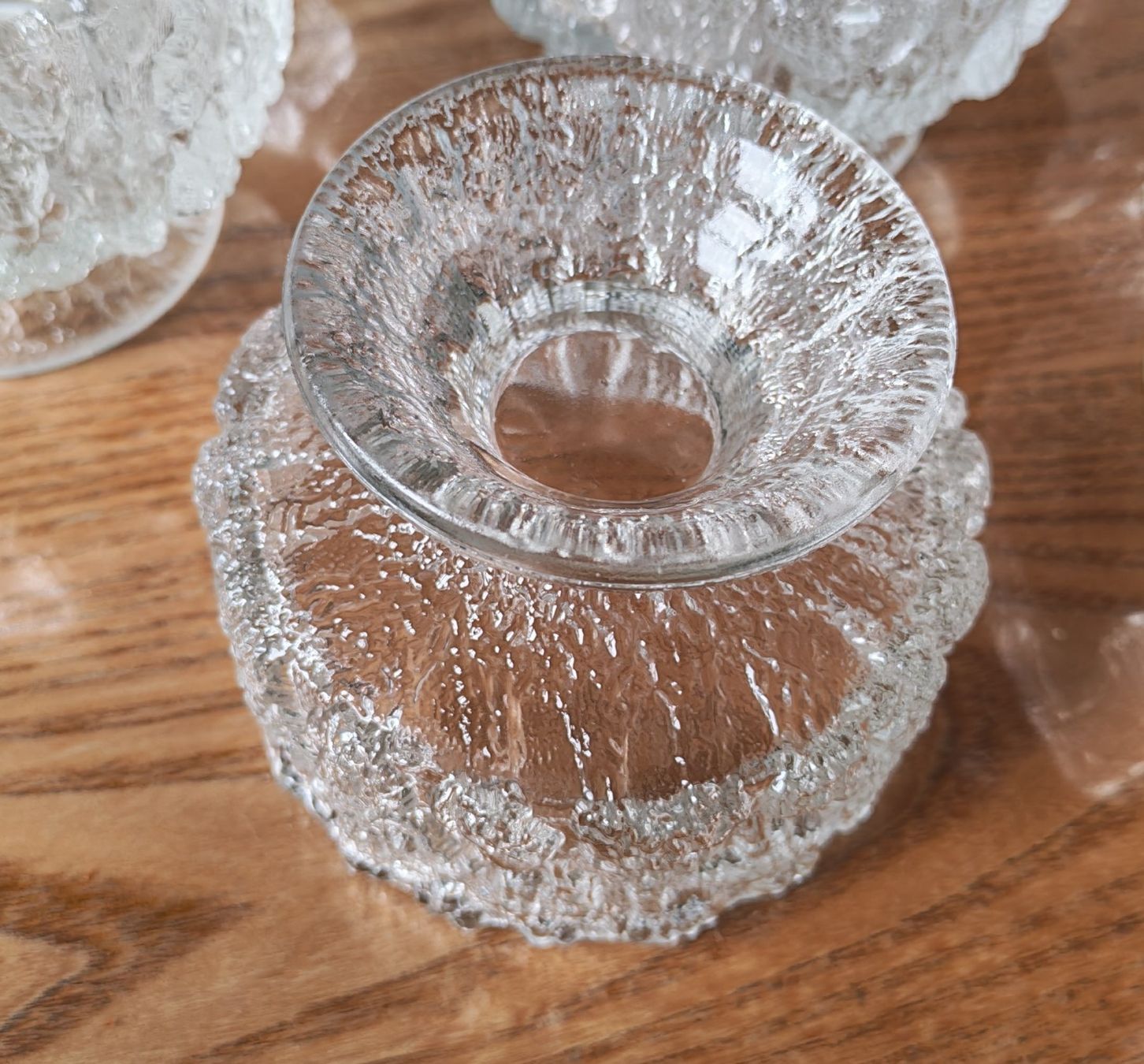 Services de table: coupe en verre moulé – D'occasion à Anzère par nello04 2