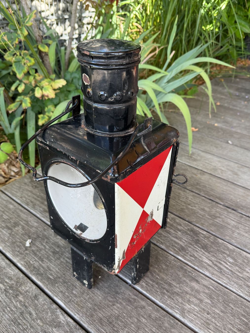 SBB/CFF/FFS Lampen: Zug Schlusslaterne vintage – Gebraucht aus Wittwil von Schnaeppli64 1