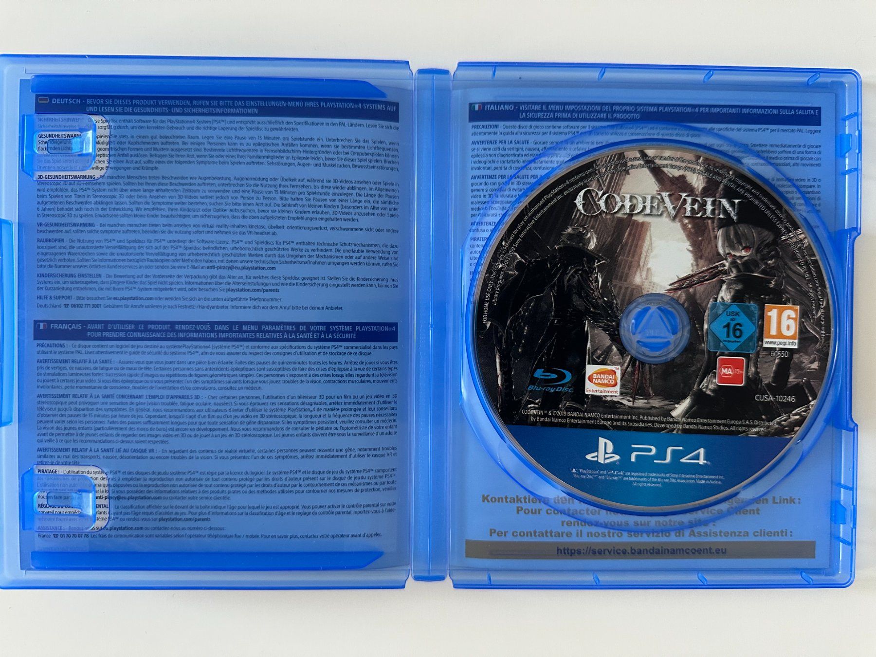 Sony Giochi: Code Vein, Sony Playstation 4, PS4, PS5 – Nuovo (secondo la descrizione) da Couvet venduto da nay_prh5 1