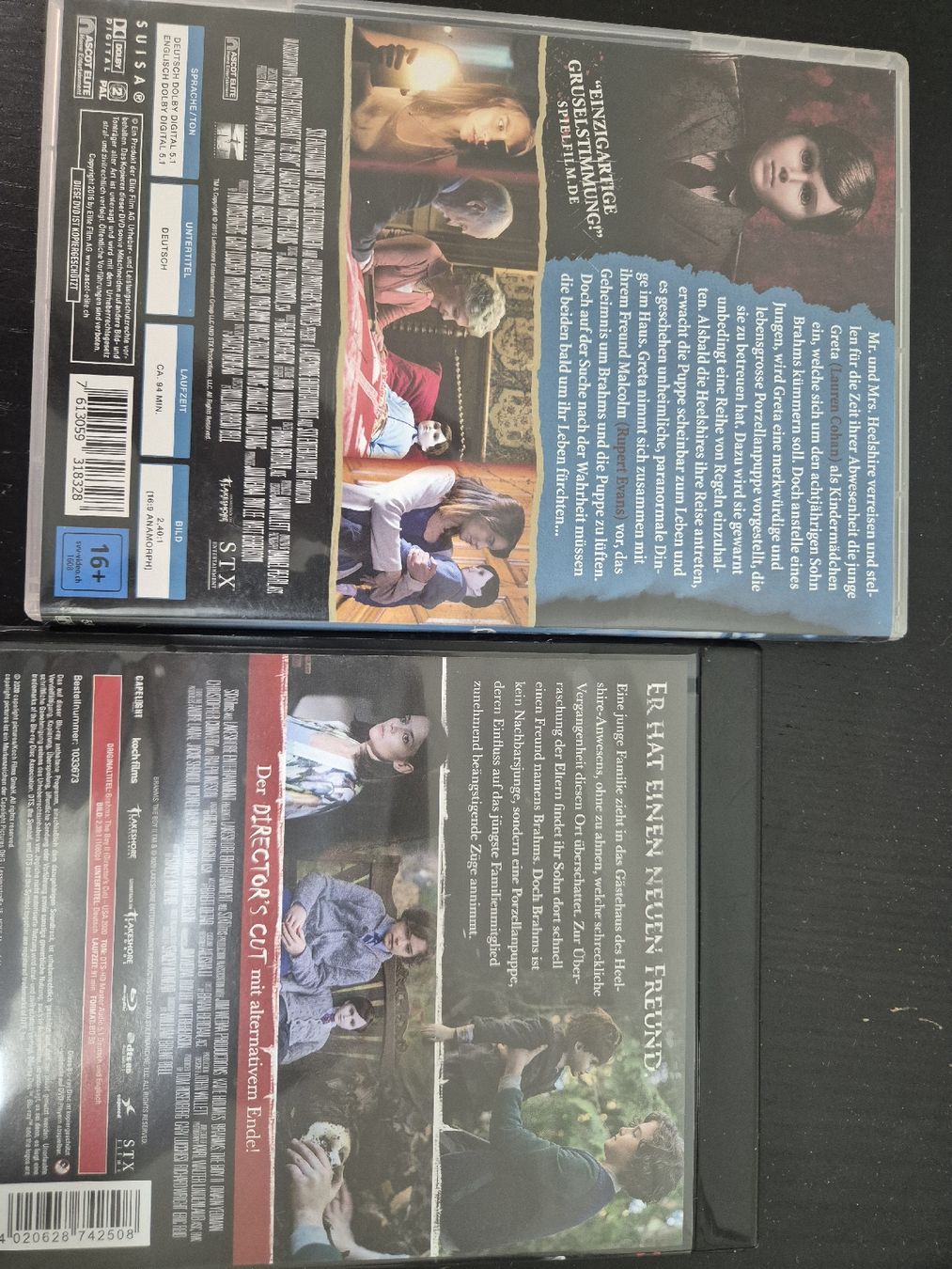 Tutti i DVDs: "The Boy" & "Brahms: The Boy II" – Usato da Wald ZH venduto da _Hotarubi_ 1