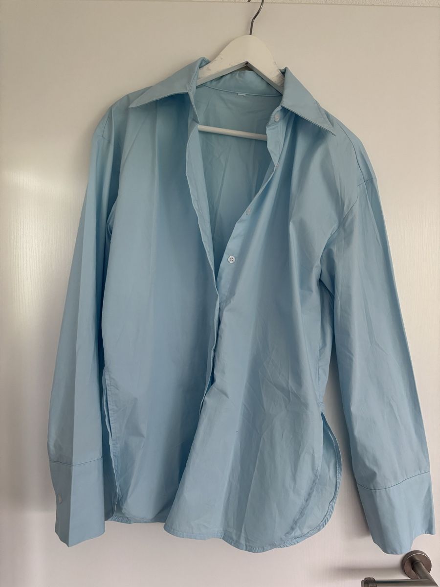 Zara Blusen: Chemise bleu ciel – Gebraucht aus Zürich von mps_9cp7 7