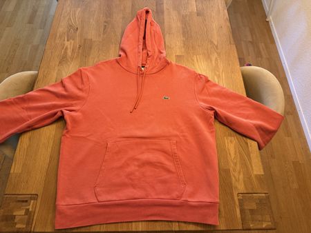 Lacoste Hoodie Koralle Grösse XL Classic Fit