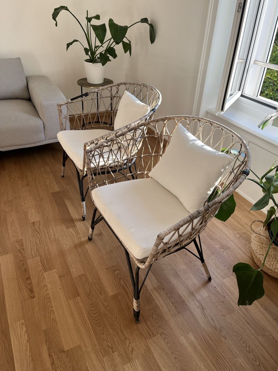 Maisons du monde Sessel: Terassen-Loungesessel im 2er-Set – Gebraucht aus Luzern von lu__pvv8