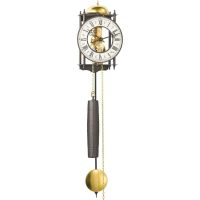 Mechanische Pendeluhr Steampunk Uhr mit Metallräderwerk Wand
