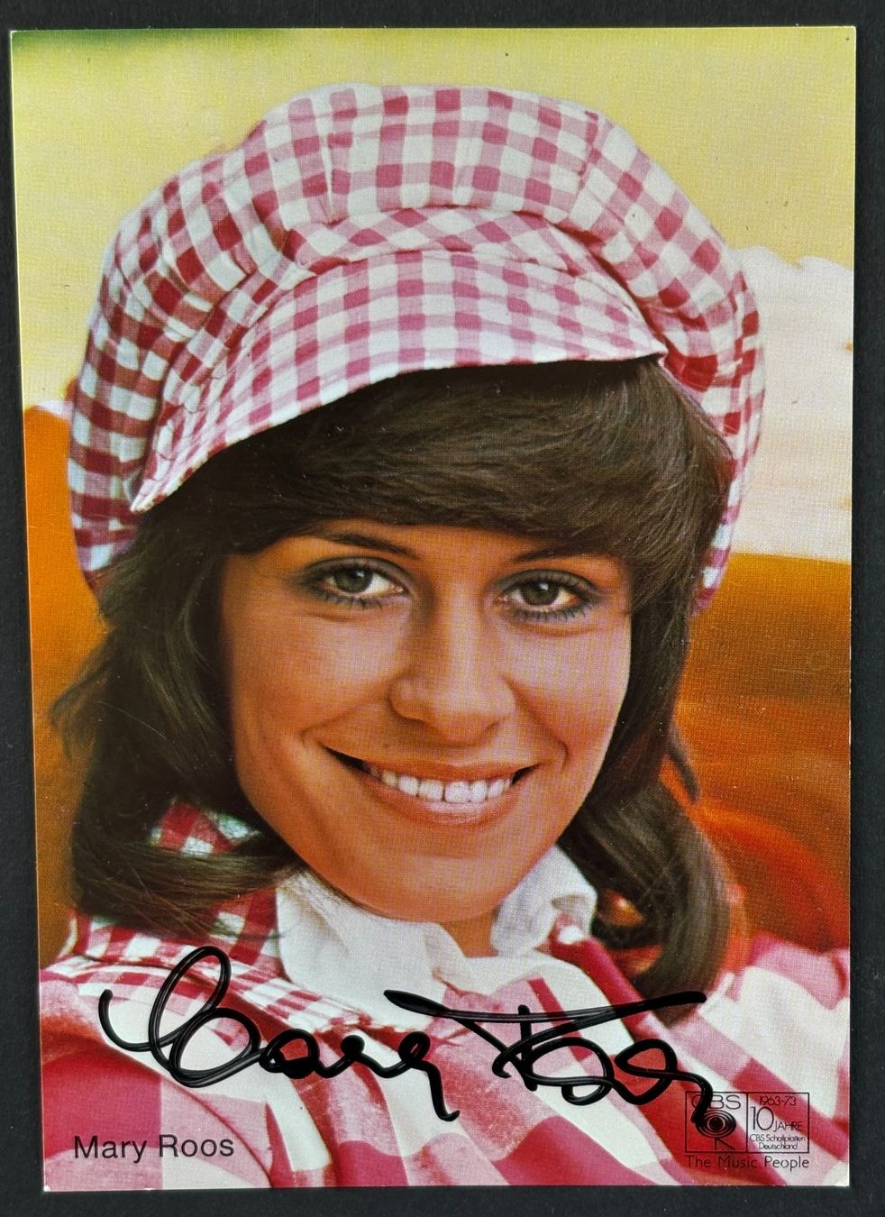 Autografi: AUTOGRAMM MARY ROOS – Usato da Ostermundigen venduto da Wyatt-Earp