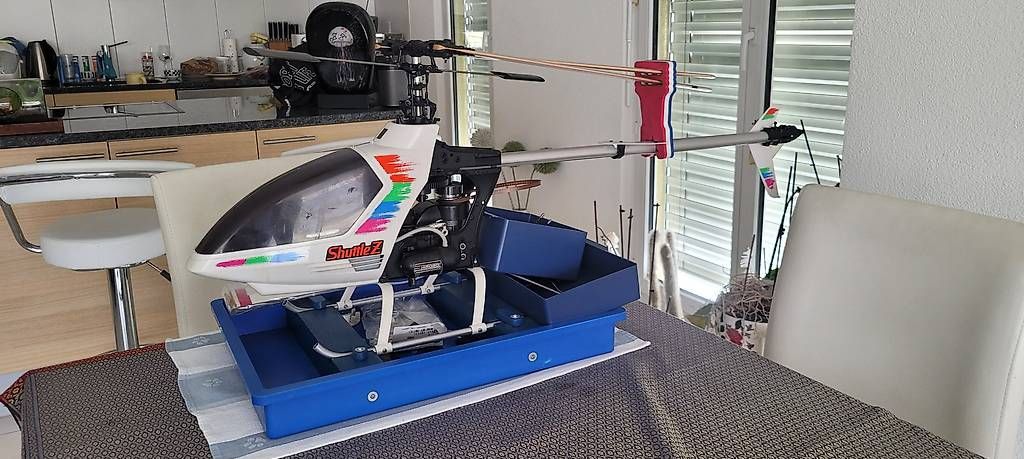 RC Kits de montage: Modellhelikopter mit Benzinmotor – D'occasion à Weinfelden par Balti64 2