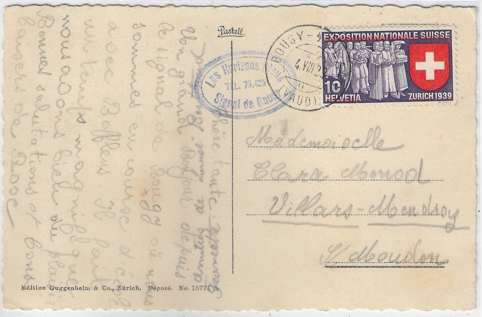 Cartes postales: Signal de Bougy - Terrasse – D'occasion à Ettingen par Kartenplanet 1