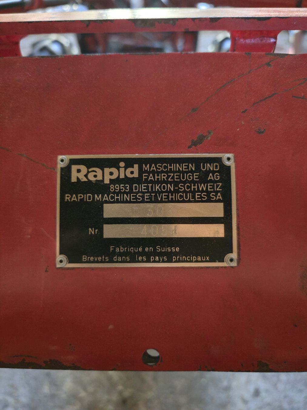 Rapid Toutes les machines: Rapid 303 Motormäher – D'occasion à Disentis/Mustér par sillima 4