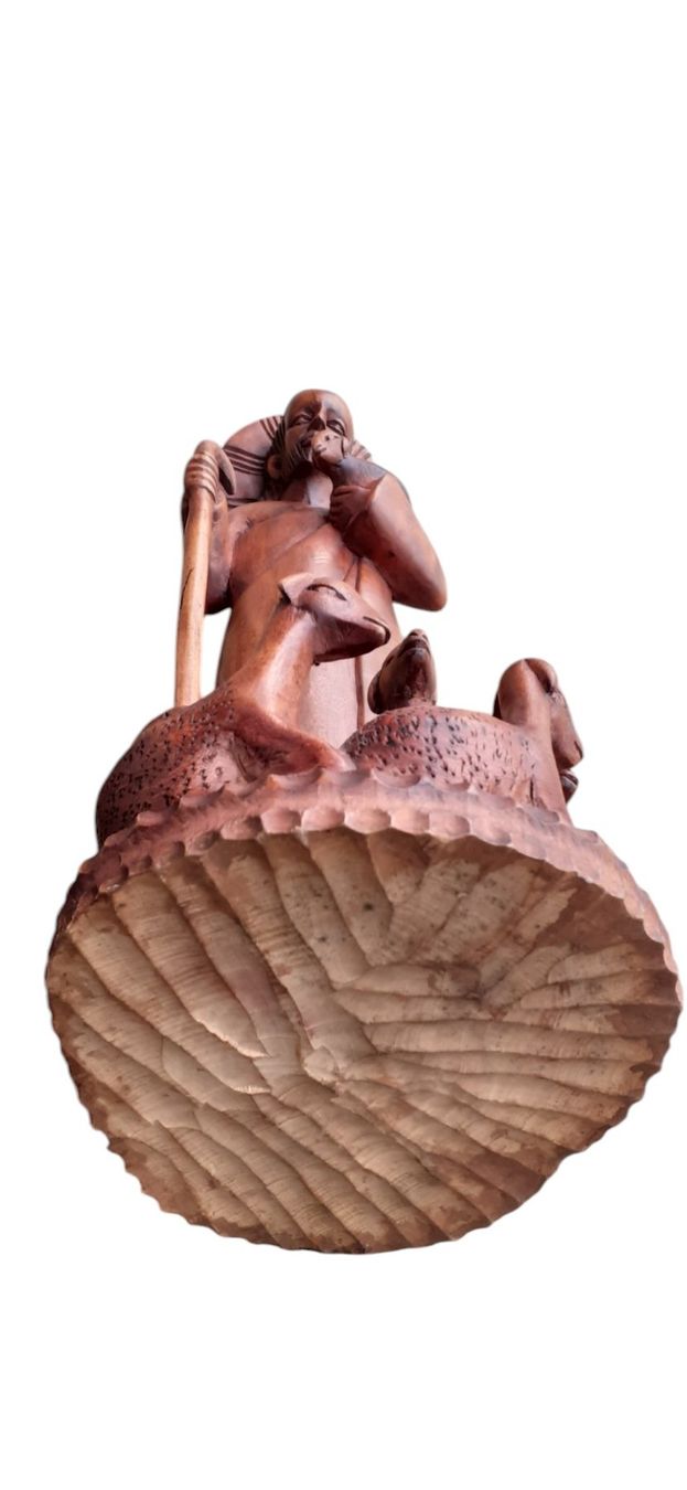 Skulpturen & Statuen: Krippenszene Hirte geschnitzte Skulptur – Gebraucht aus Mörschwil von antiksalon21 5
