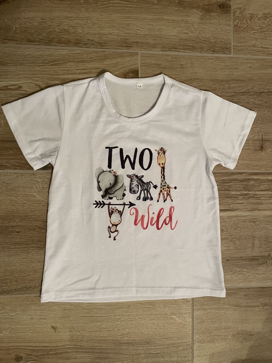 T-Shirts: T-Shirt "Two Wild", ca. Gr. 98 – Neu (gemäss Beschreibung) aus Winterthur von NaNa24