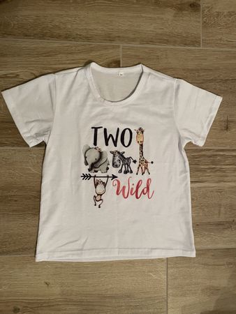 T-Shirt "Two Wild", ca. Gr. 98