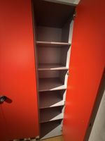 Kleiderschrank Rennsport Design rot 