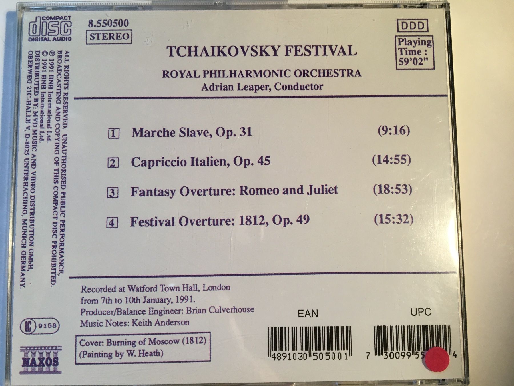 CDs: Royal Philharmonic Orchestra – Gebraucht aus Arth von Vrecam51 1