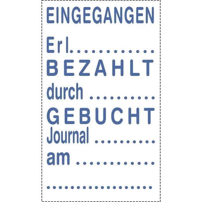 Timbri: Trodat Professional 5430/L Datumstempel Lagertexte – Nuovo e nell'imballaggio originale da Bülach venduto da StoreInShop.com 5