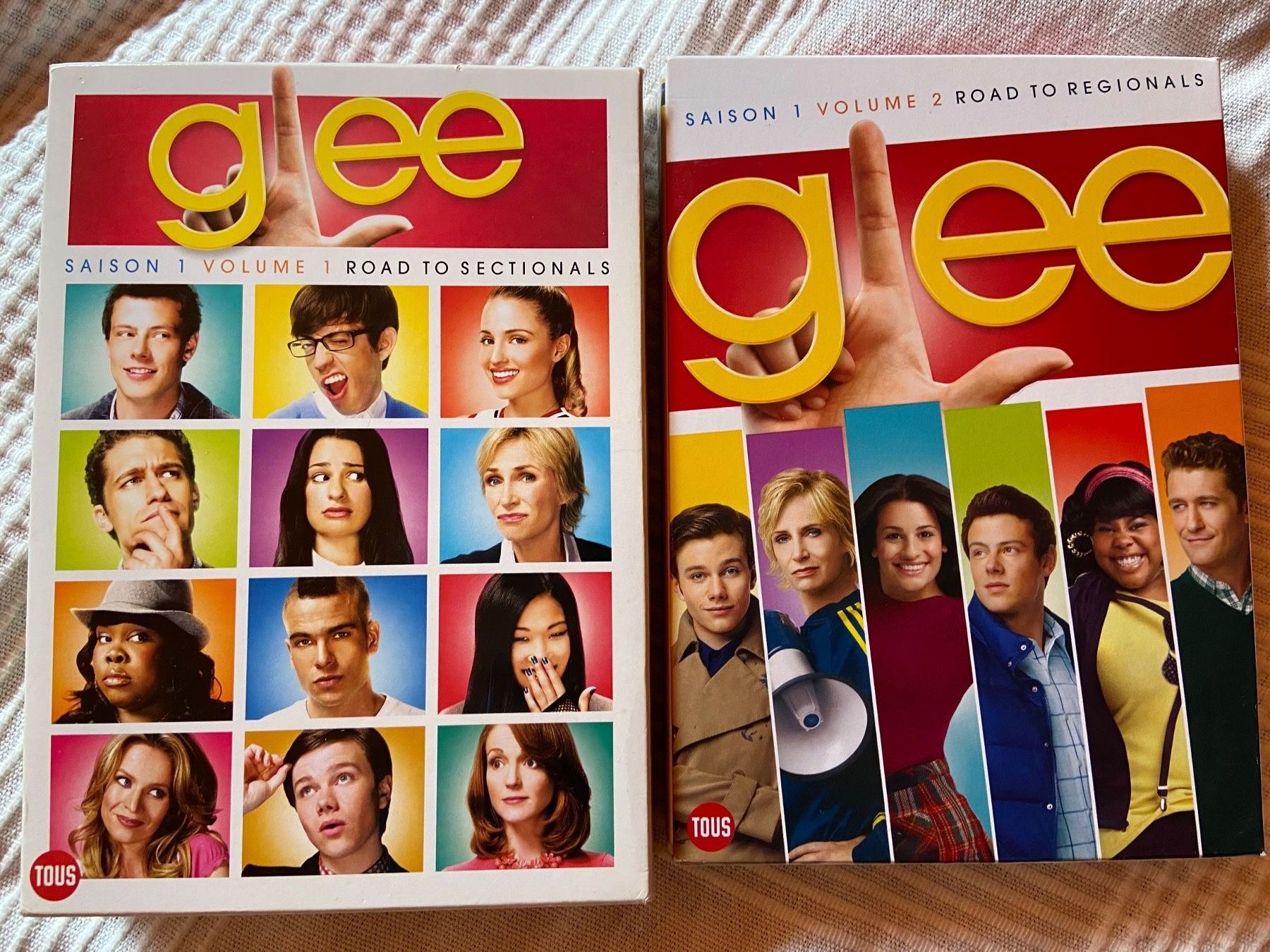 Tutti i DVDs: DVD GLEE SAISON 1 VOLUME 1+2 – Usato da Veyrier venduto da Leilazizou