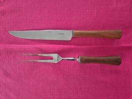 Tranchiermesser und -gabel von Victorinox