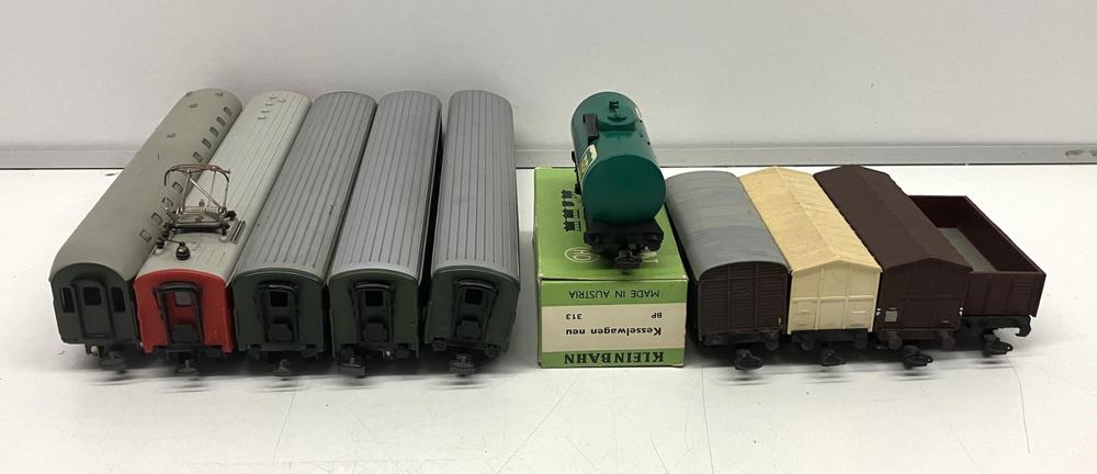 Kleinbahn H0= 5 Personenwagen SBB - 5 Güterwagen FS SBB öbb (Gebraucht ...