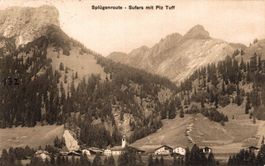 Splügenroute - Sufers mit Piz Tuff